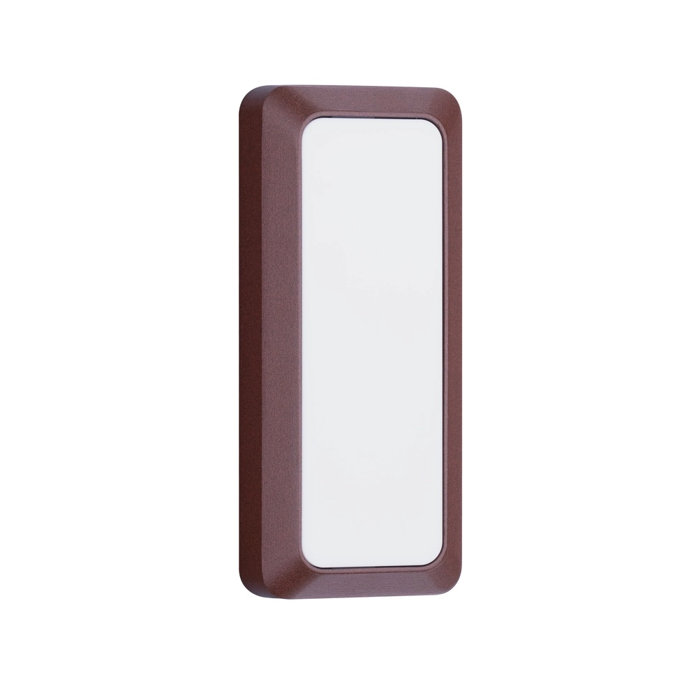 Wandlamp Appia rechthoek roestbruin Lyora 5212017449610
