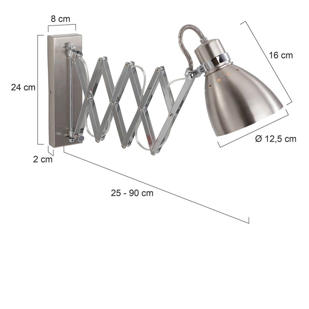 Wandlamp Spring Harmonica Steinhauer 8712746068689