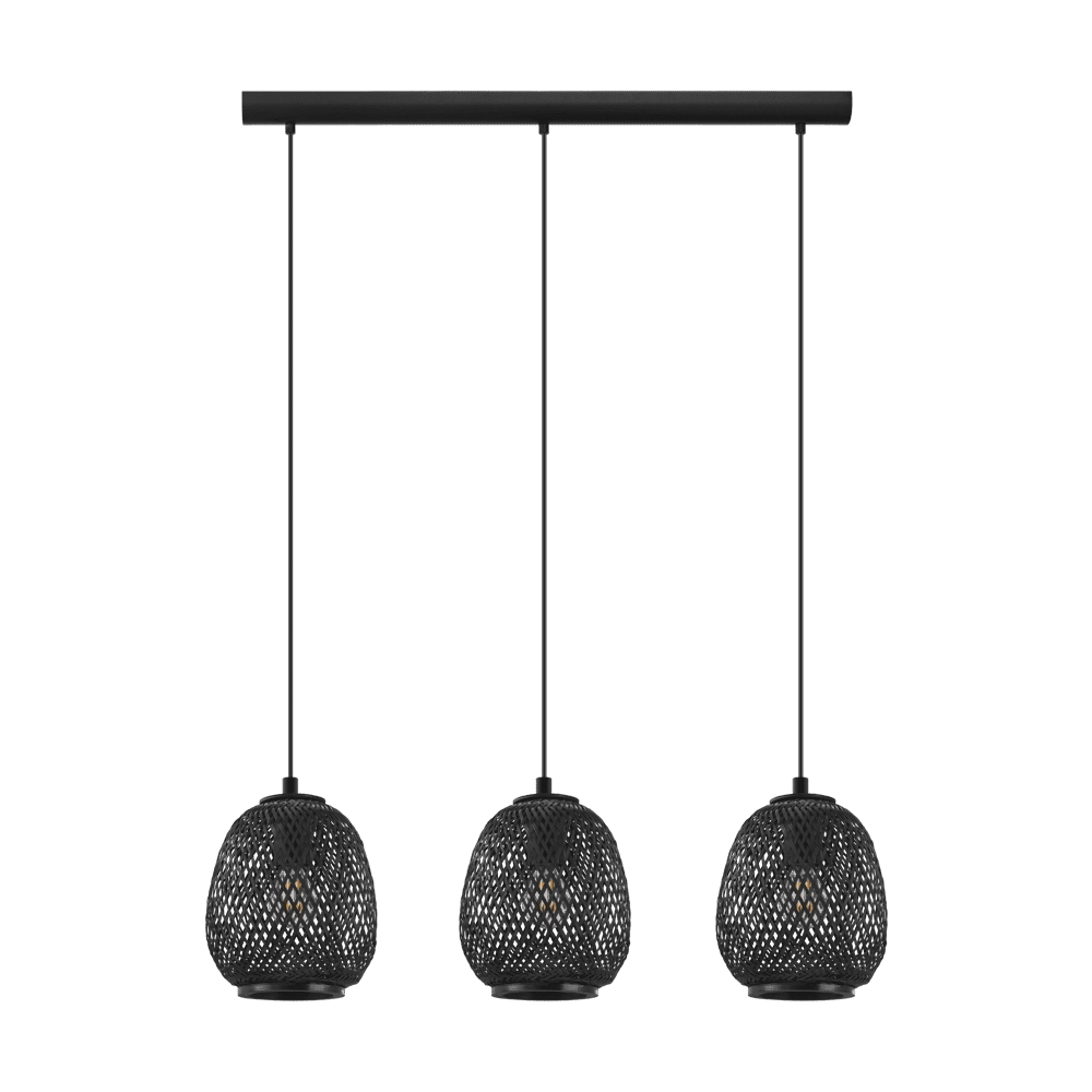 Hanglamp Dembleby 1 Zwart