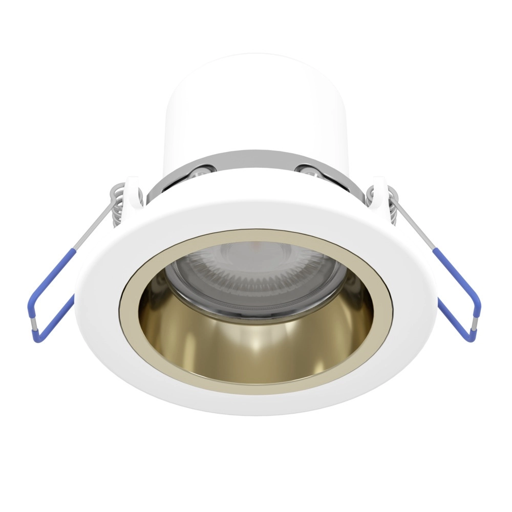 Inbouwspot smart Yebra-Z wit met goud