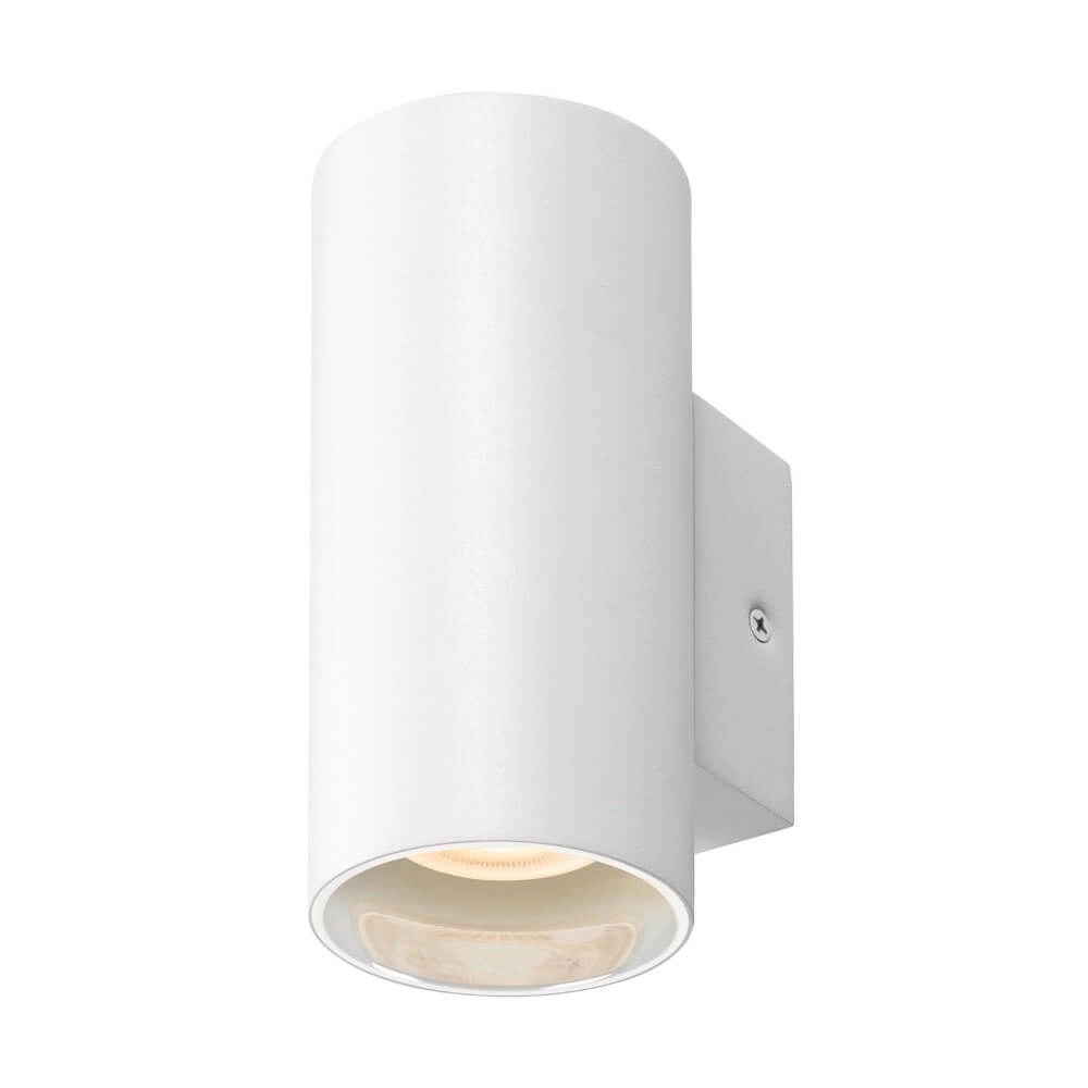 Witte wandspot Asto Tube down - 1x GU10 SLV 4024163265980