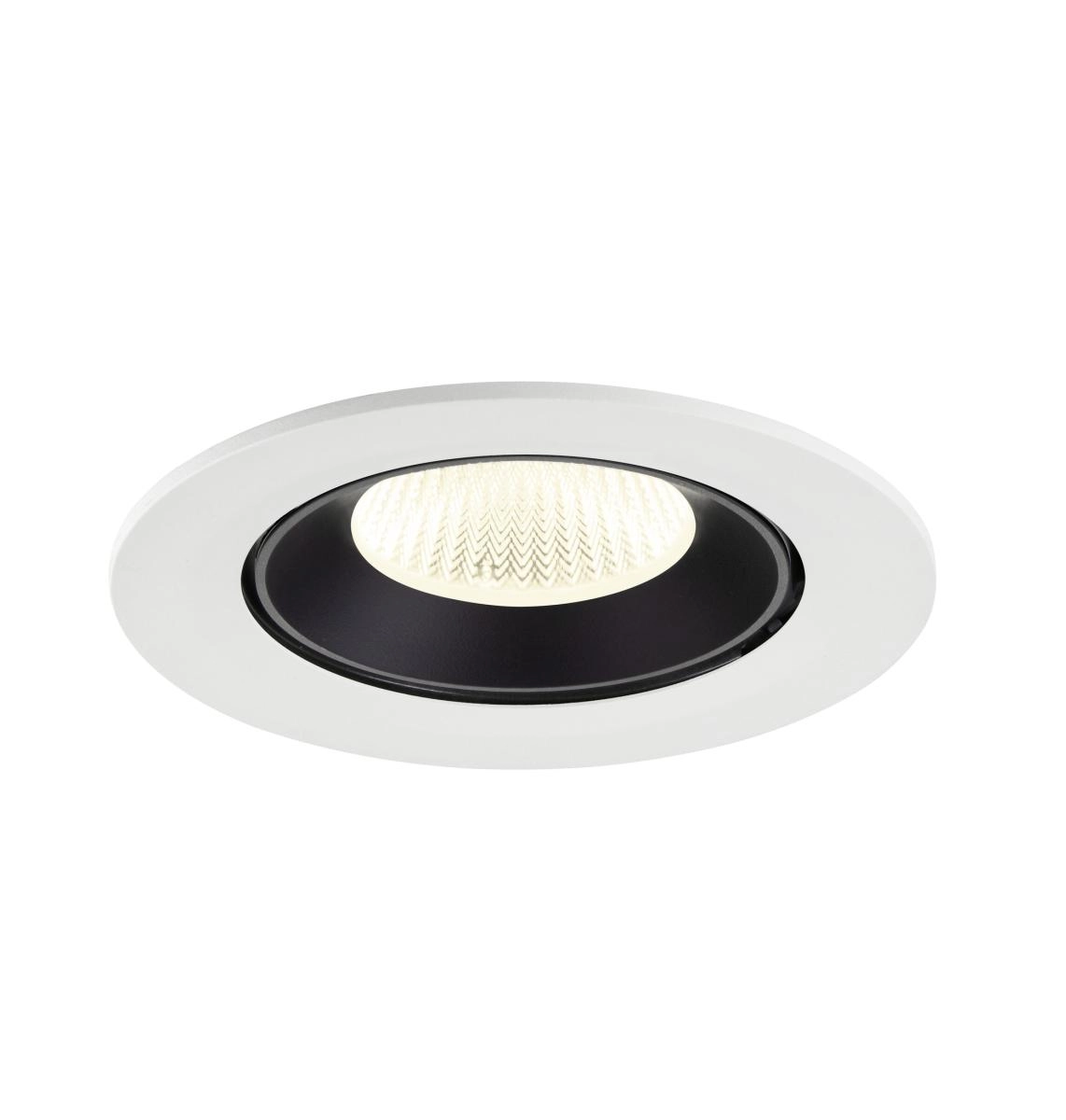 Inbouwspot Numinos Gimble L wit/zwart 4000K - 40gr SLV 4024163310031
