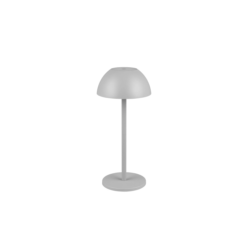 Tafellampje Ricardo grijs Ø 13,5cm Trio 4017807601824