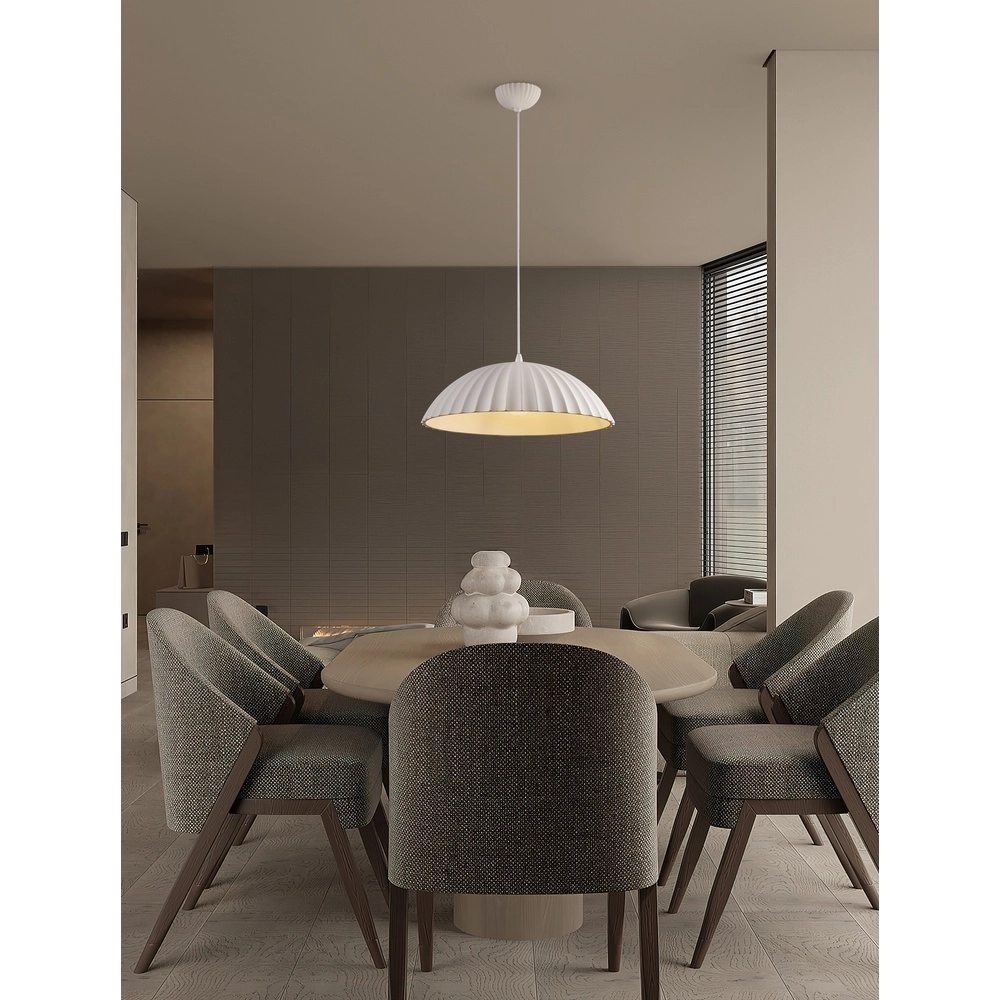 Hanglamp Ammos wit Ø 50cm Lyora 5212017469021