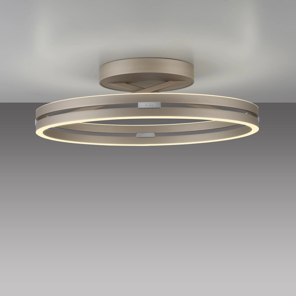 Led plafondlamp Pure Loop Ø 60cm - bronce Paul Neuhaus 4012248398340