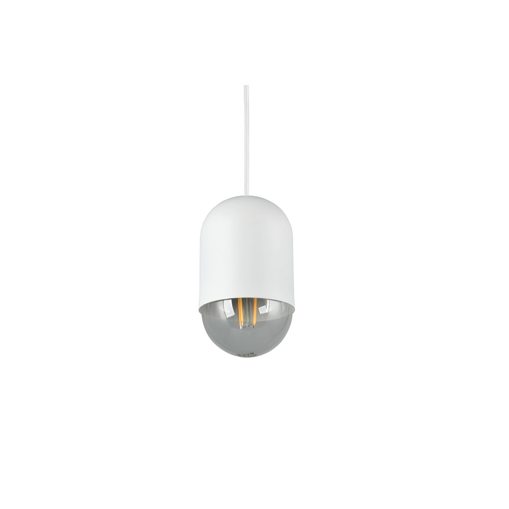 Unieke hanglamp Nara wit Ø 10,5cm Trio 4017807661798
