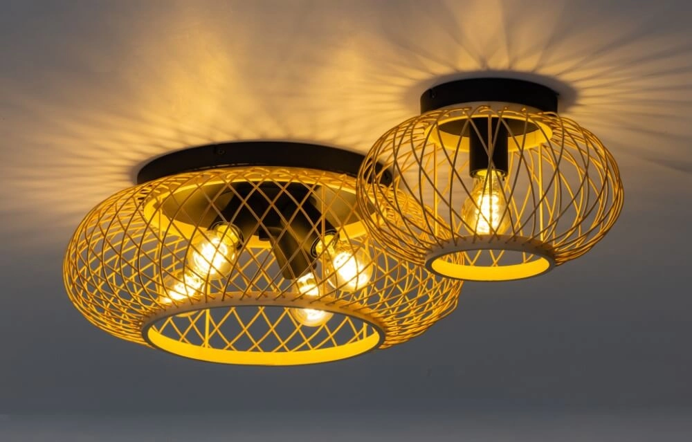 Landelijke plafondlamp Norah Ø 50cm ETH 8720195308072