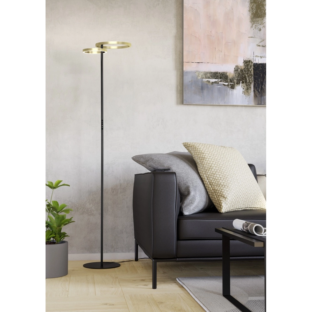 Design vloerlamp Castelpoto 1 goud Eglo 9008606357321