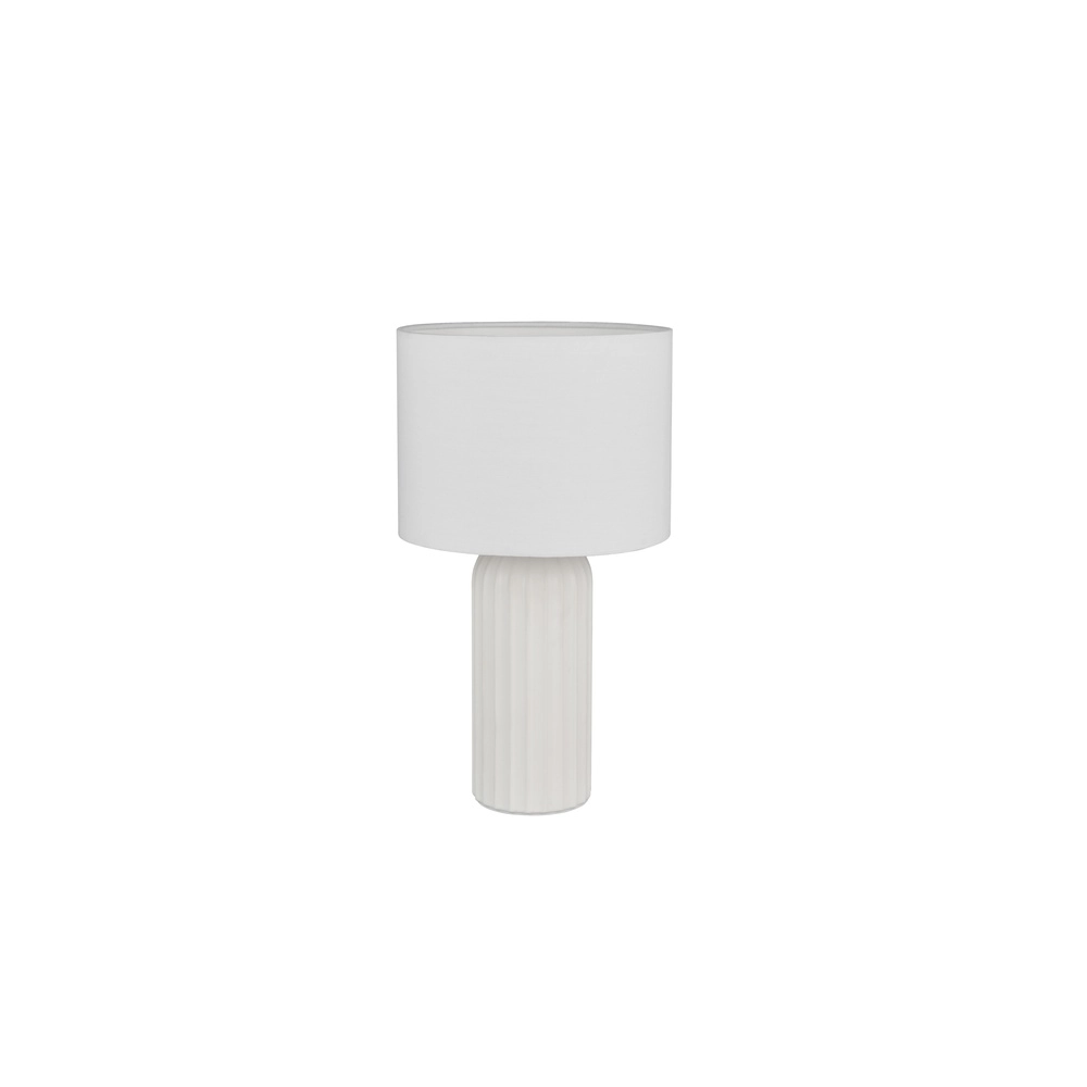 Tafellamp Blair Ø 20cm wit Trio 4017807654387