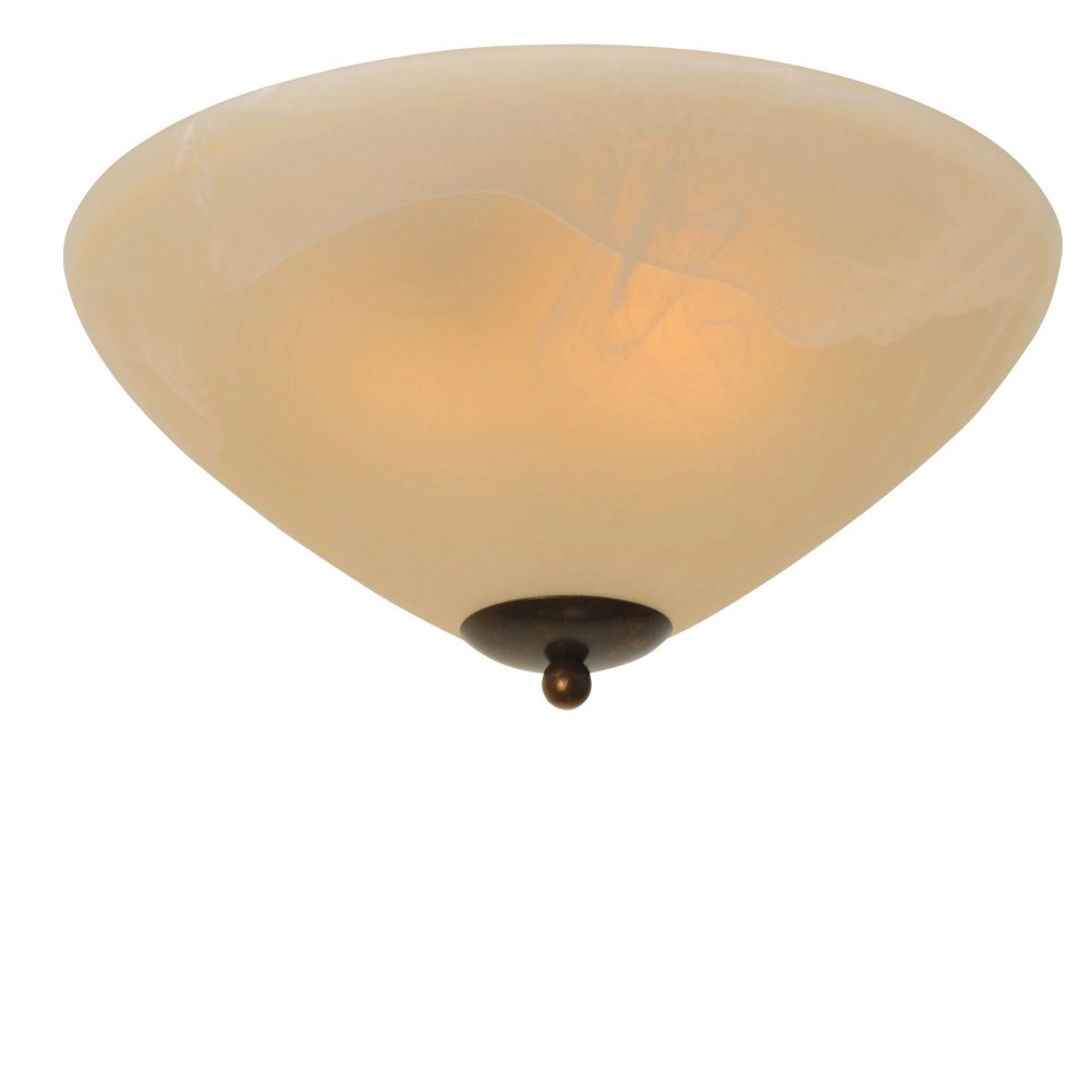 Plafondlamp Bolzano 40cm bronsbruin
