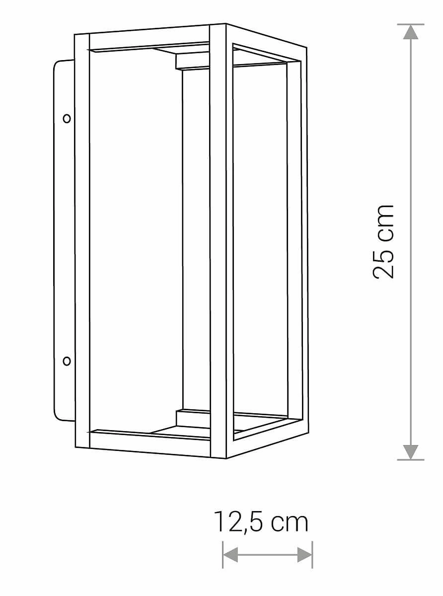 Moderne buitenlamp Symmetry Lyora 5903139817691