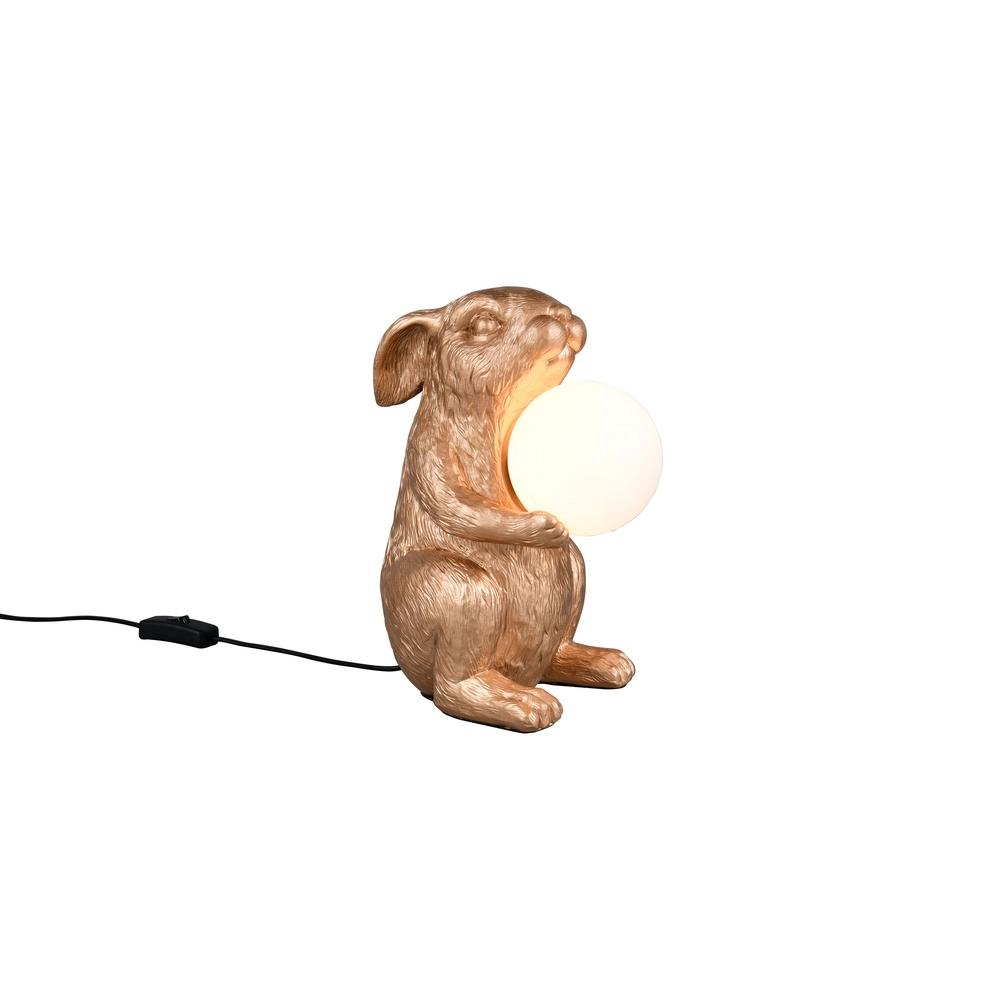 Tafellampje Rabbit goud