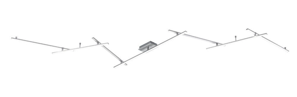 Lange plafondlamp Indira