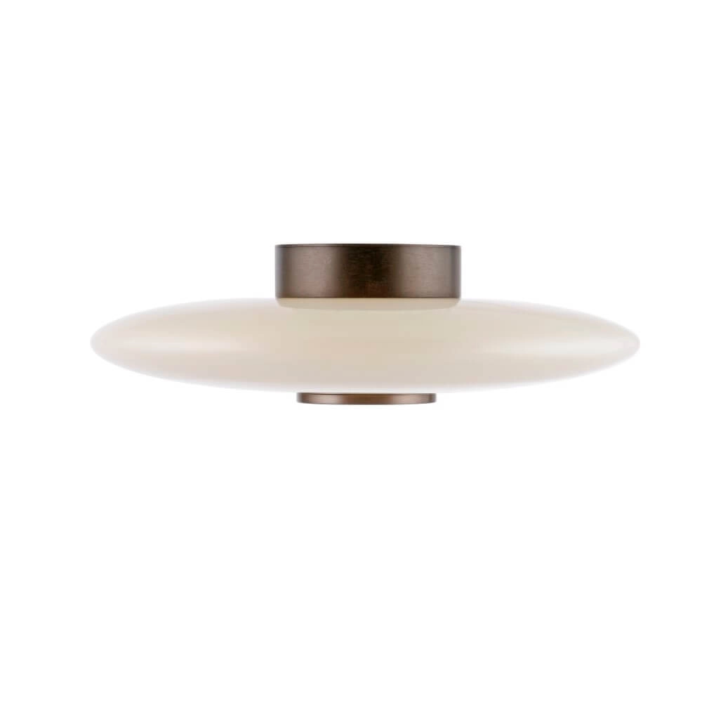 Design plafondlamp Pure Vitrum bruin Paul Neuhaus 4012248382653