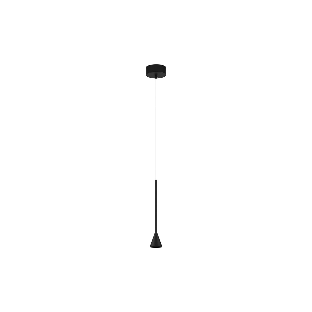 Hanglamp Net enkel zwart Lyora 5212017445278
