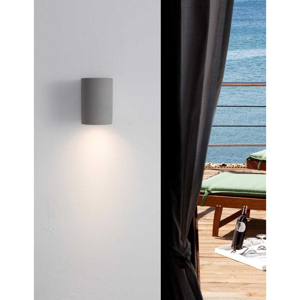 Wandspot Lido betongrijs 12cm Lyora 5212017426833