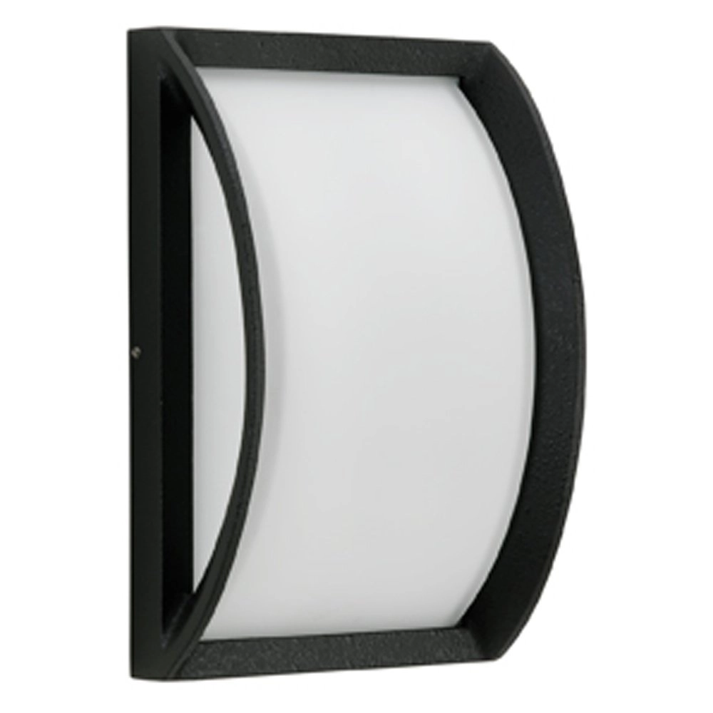 led muurlamp Rondol 29cm - zwart