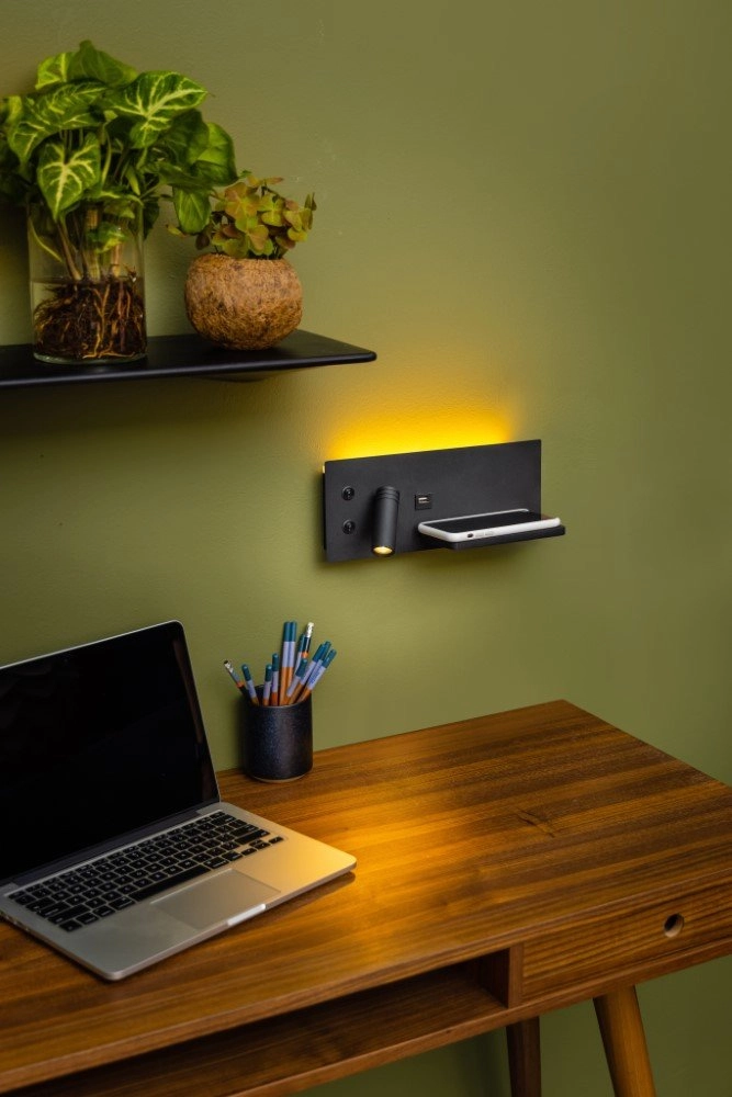 Slaapkamer lamp Nighty Right USB