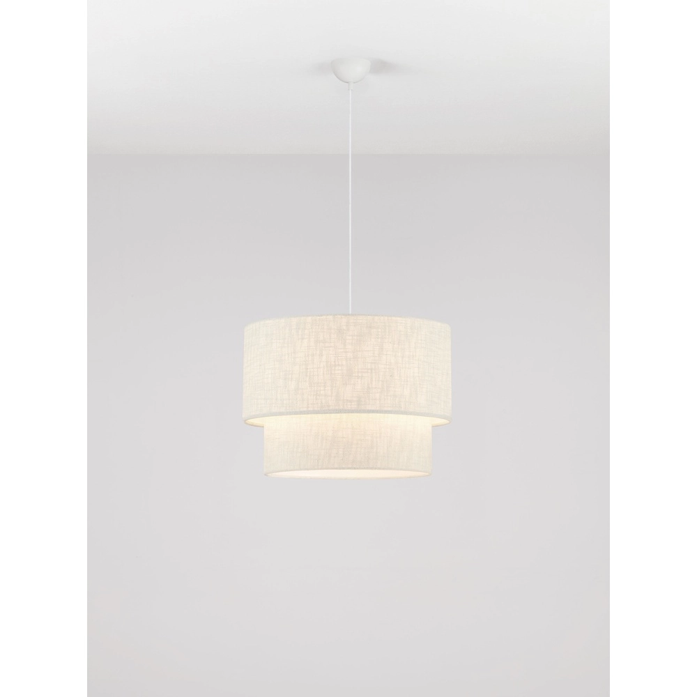 Linnen hanglamp Karen Ø 50cm Lyora 5212017493965