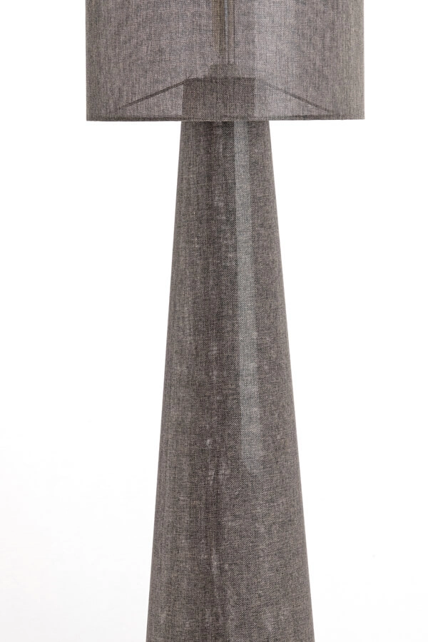 Vloerlamp Micky bruin Ø 38cm Light & Living 8717807761165
