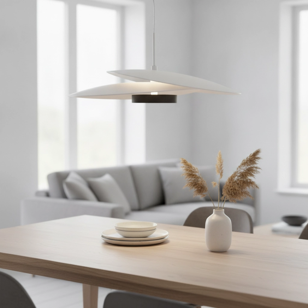 Hanglamp Olea wit design Ø 35cm