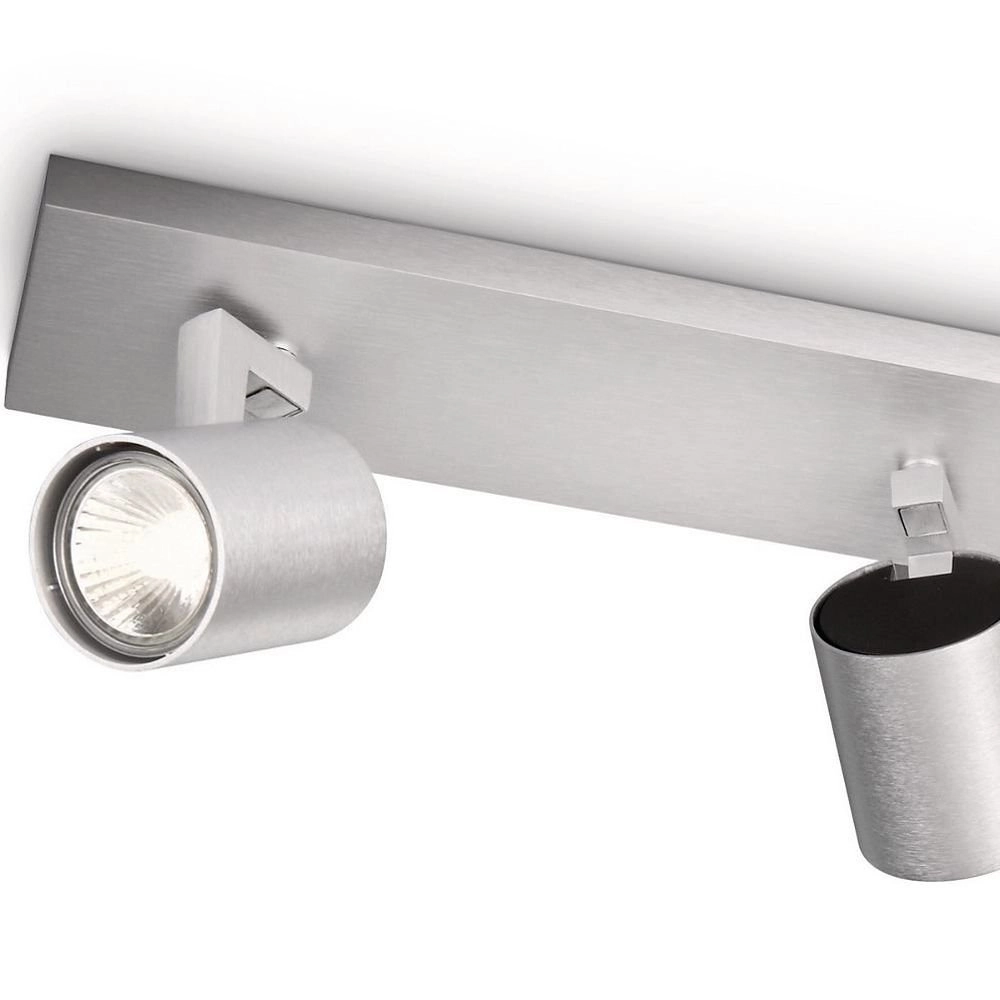 Plafondspot My Living Runner 3-lichts metaalgrijs Philips 8718291487845