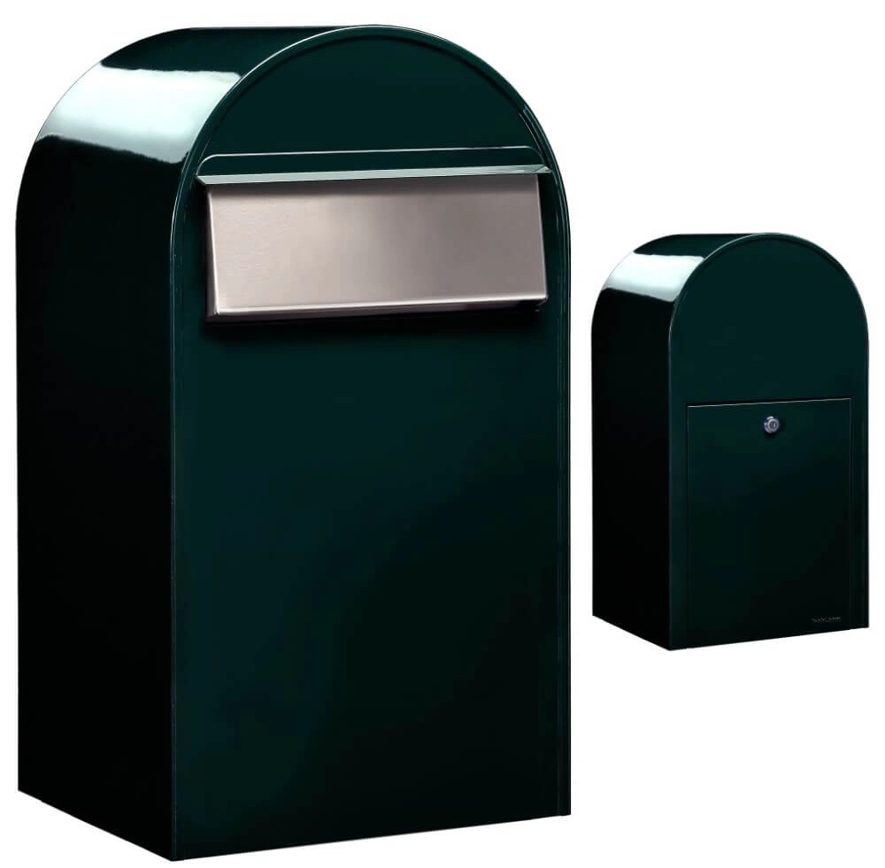 Brievenbus Grande B 6064 i Zwartgroen