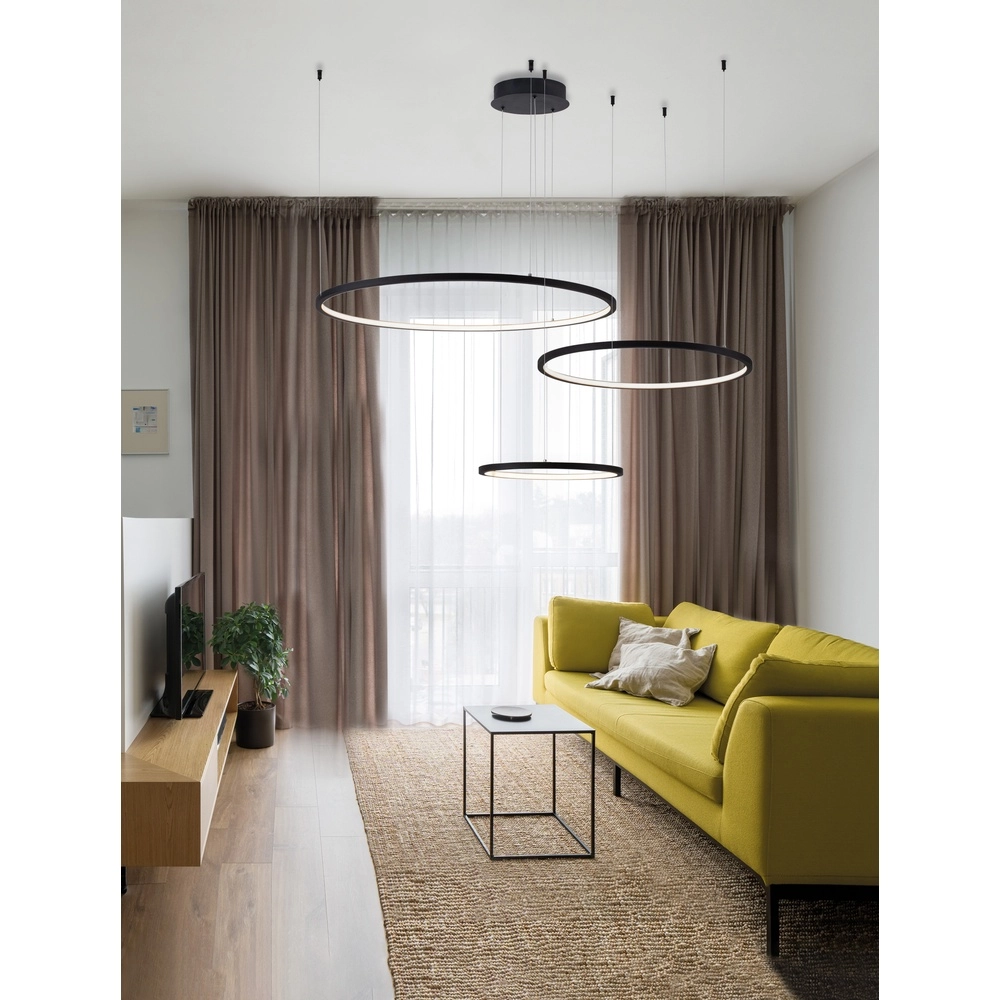 Design hanglamp Purple zwart Lyora 5212017431899