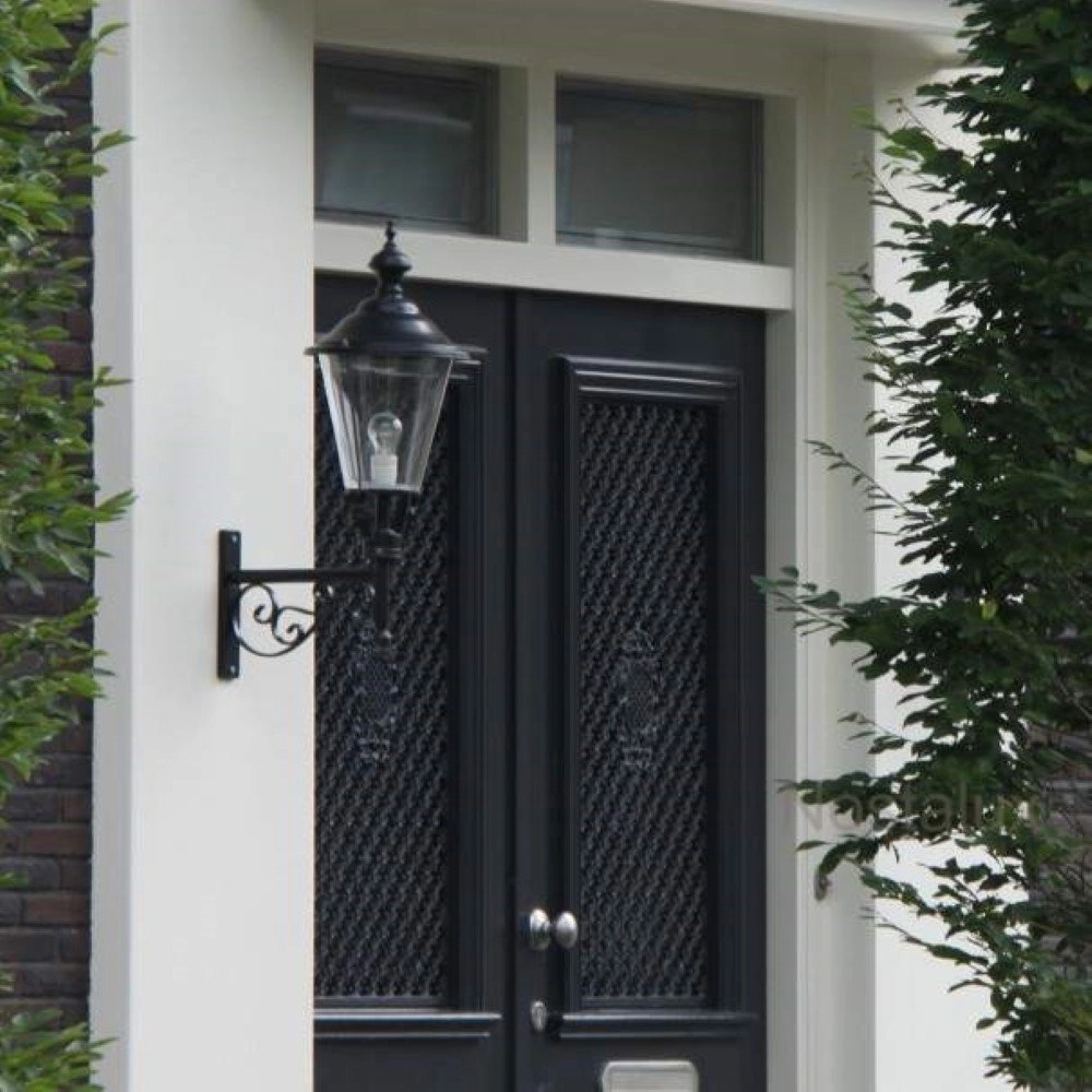 Nostalgische buitenlamp Berlage zwart KS verlichting 8714732128148