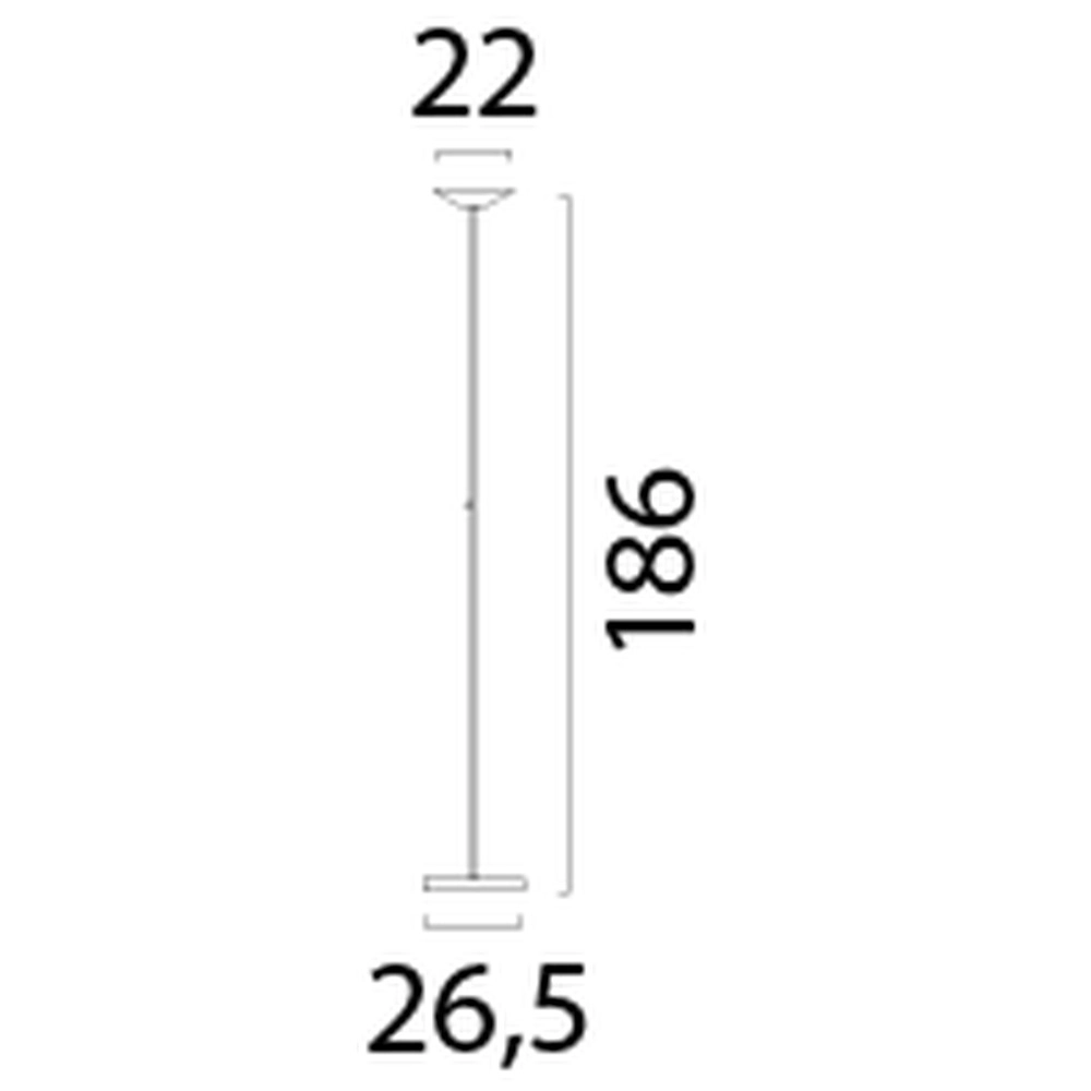 Vloerlamp Ceppo zwart Masterlight 8718121347387