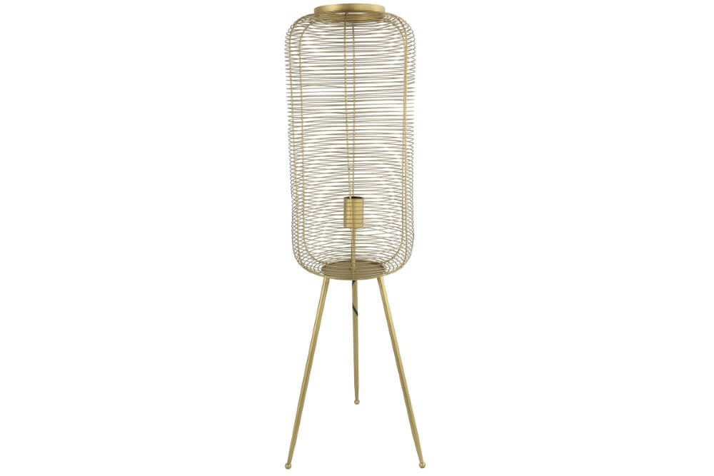 Vloerlamp Tripod Loise L Tripod 98cm goud