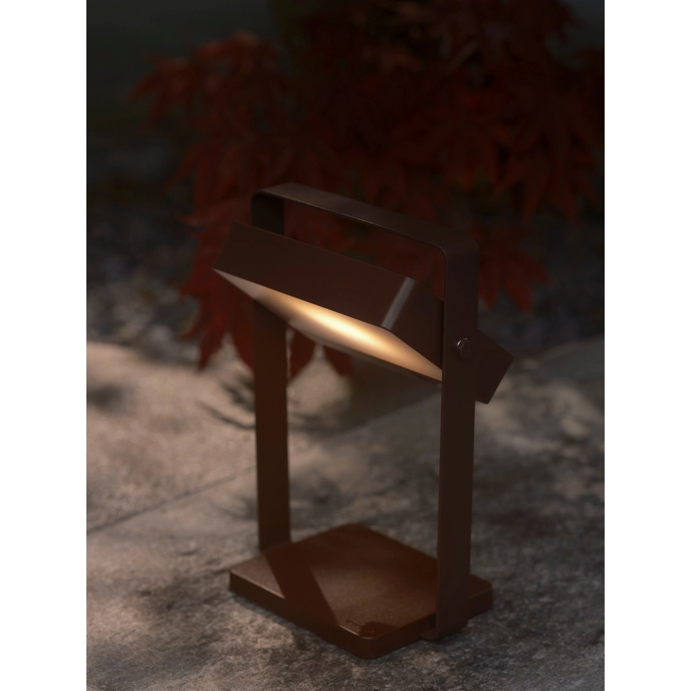 Roestbruine Saulio Solar  tafellamp Nordlux 5704924025617
