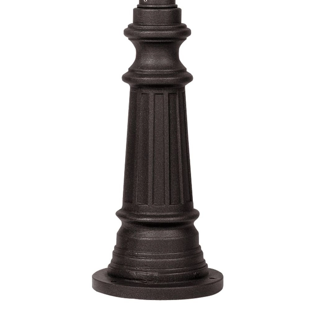 Staande bollamp Madeira 87cm met 25cm bol - zwart KS verlichting 8714732715140