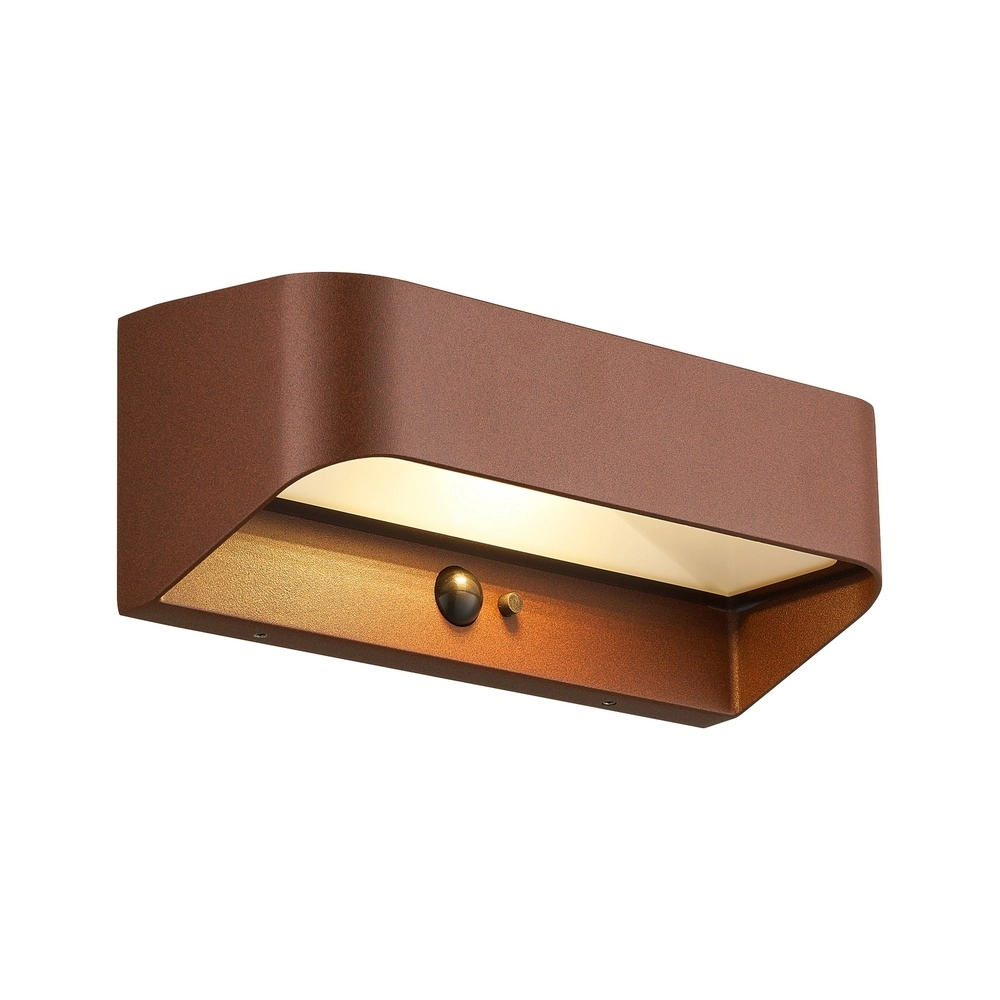 Roestbruine Marcellio Solar  lamp met sensor Nordlux 5704924025587
