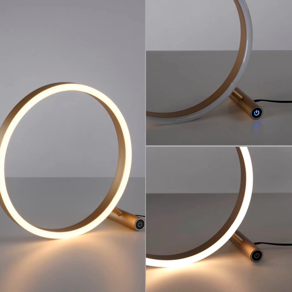 Tafellamp Ritus messing Just Light 4043689985615
