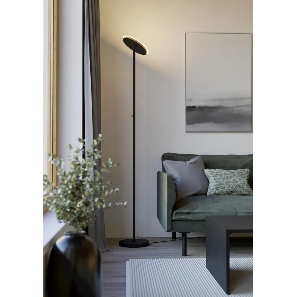 Design vloerlamp Piagnolo zwart Eglo 9008606399390