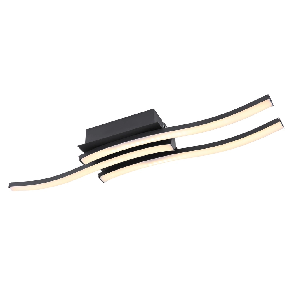 Design plafondlamp Kasimir zwart