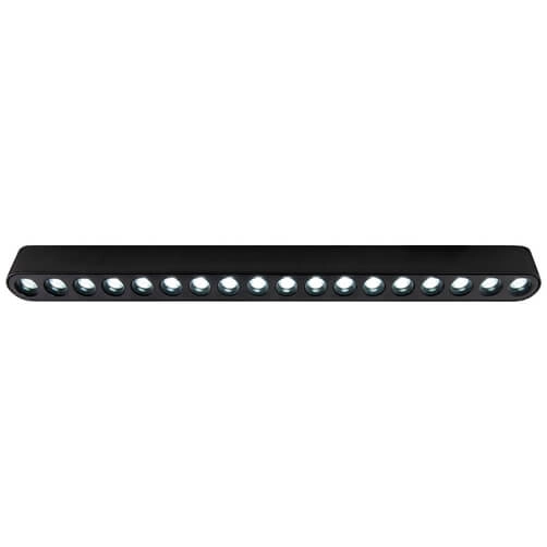 Raillamp 1 fase Clix 32,9cm dimbaar