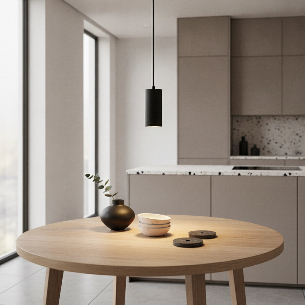 Design hanglamp Milano zwart 15cm