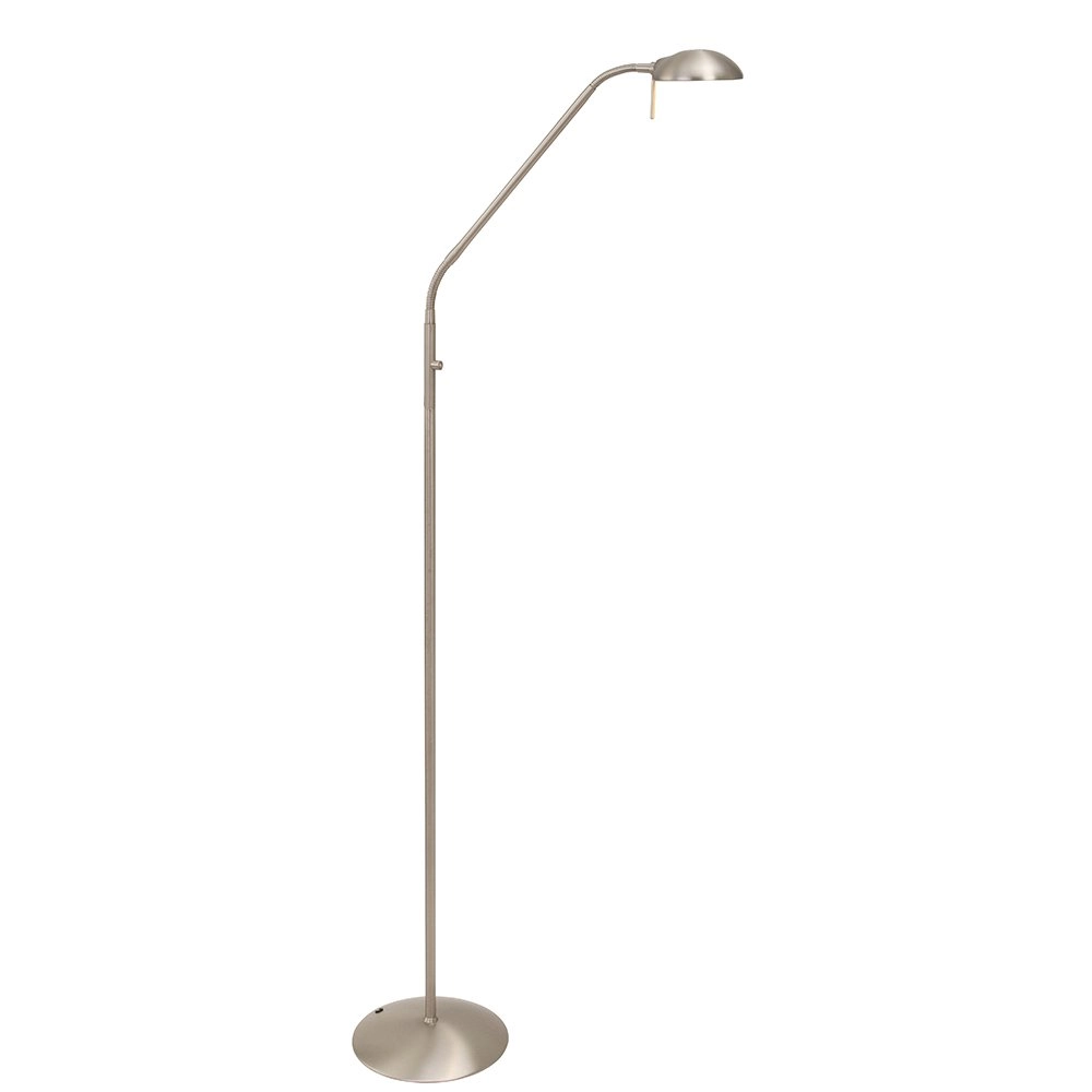 Led staanlamp Mexlite 180cm - 2700K metaalgrijs