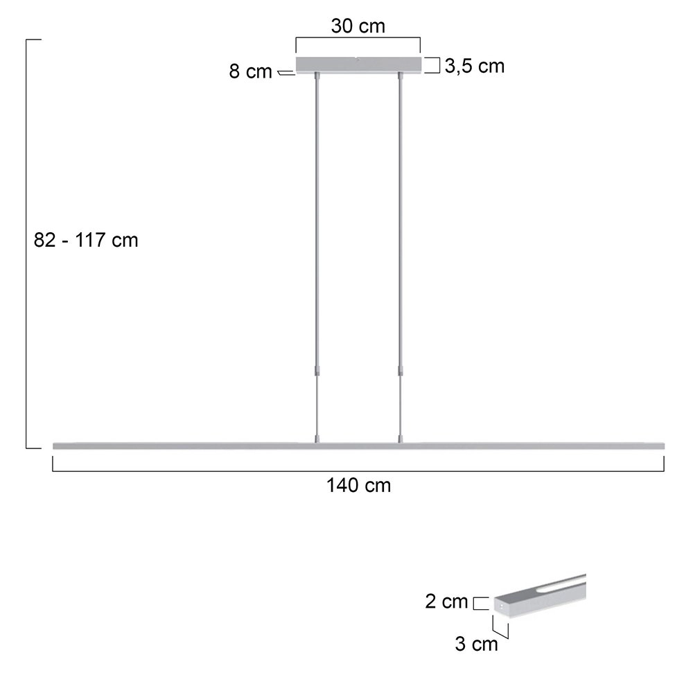 Led hanglamp Zelena Steinhauer 8712746122787