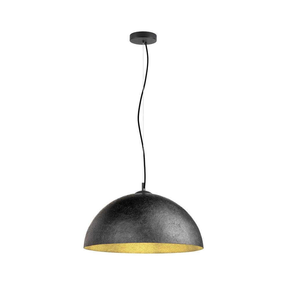 Hanglamp Forchini 50 zwart met goud Ø 50cm