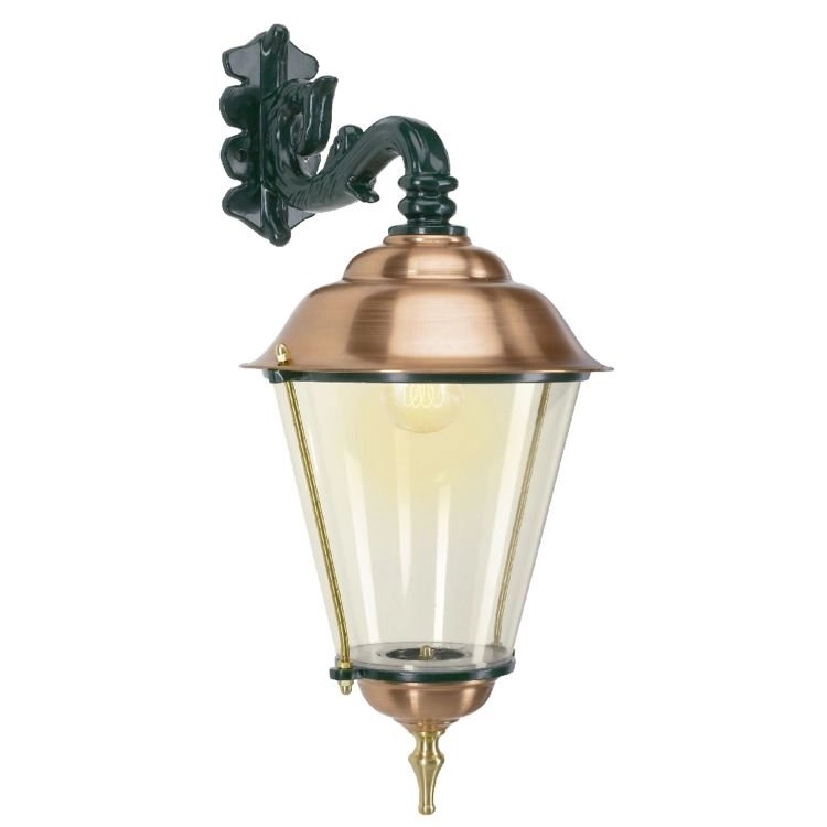 Nostalgische buitenlamp Schardam zwart