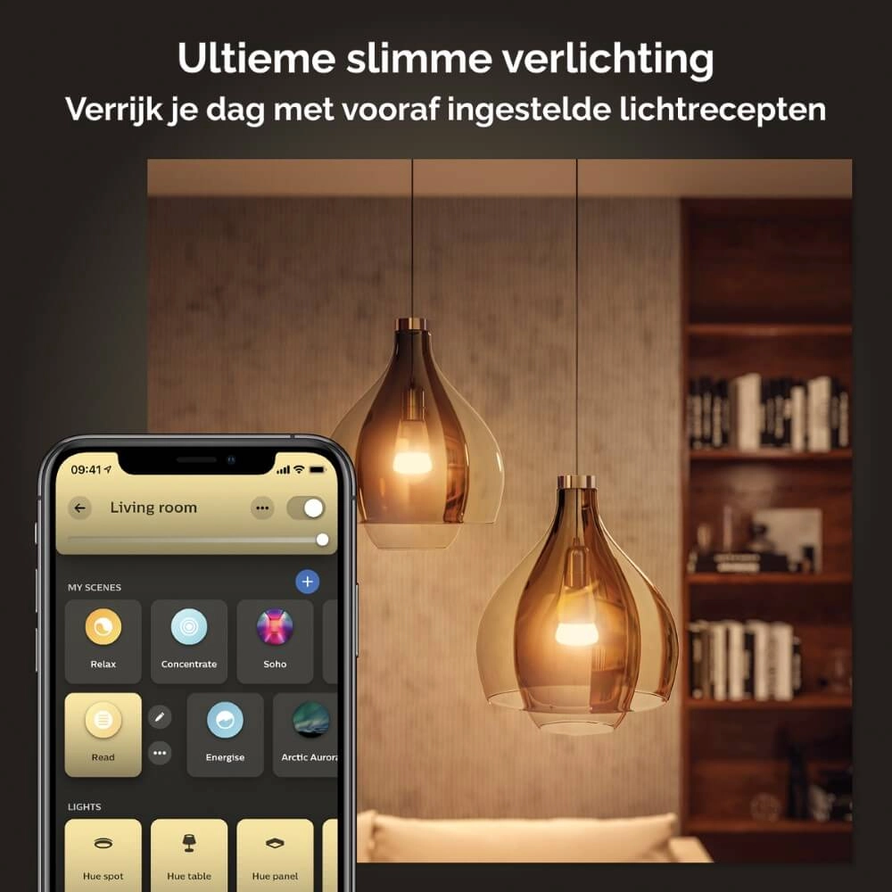 Hue - E27 - 11W - White Ambiance Philips 872016936480600