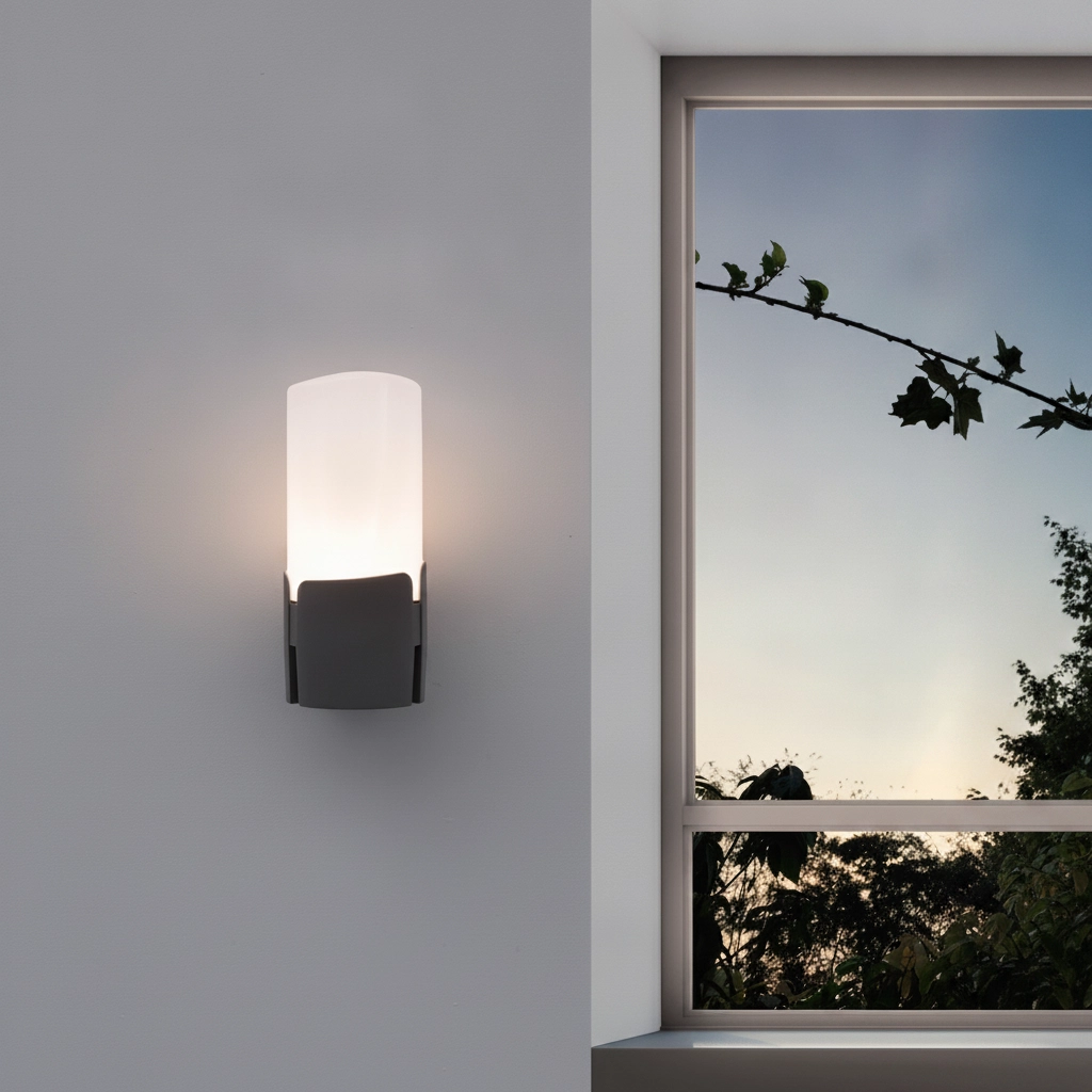 Strakke wandlamp Pyro grijs Lyora 5212017429117