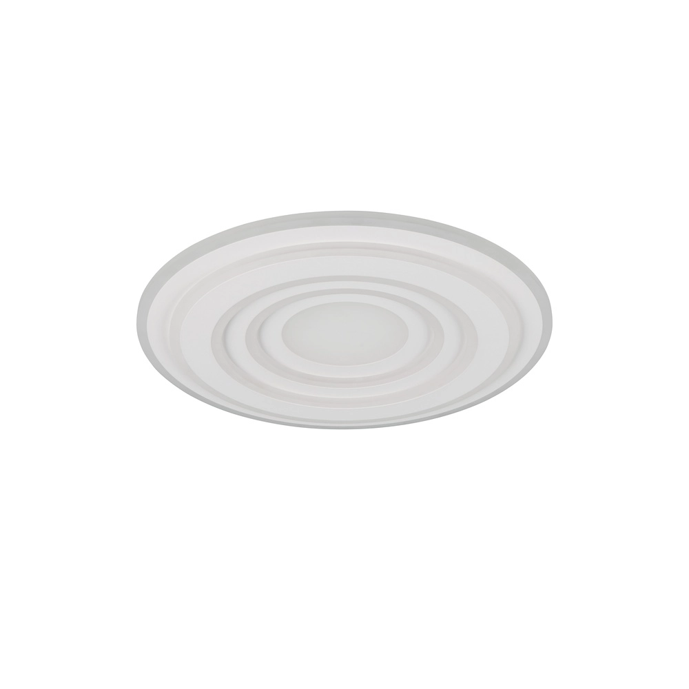 Moderne plafondlamp Costa wit Ø 48cm Trio 4017807653557
