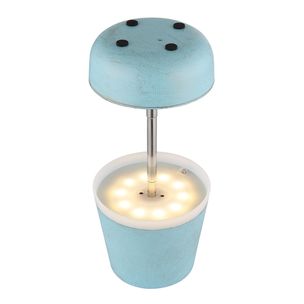 Solar tafellampje Felina blauw Globo 9007371519507
