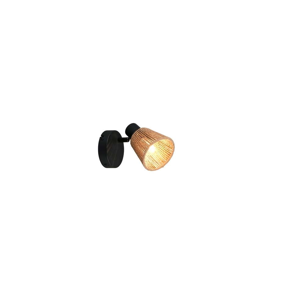 Plafondlamp Natrel enkel bruin Trio 4017807672312