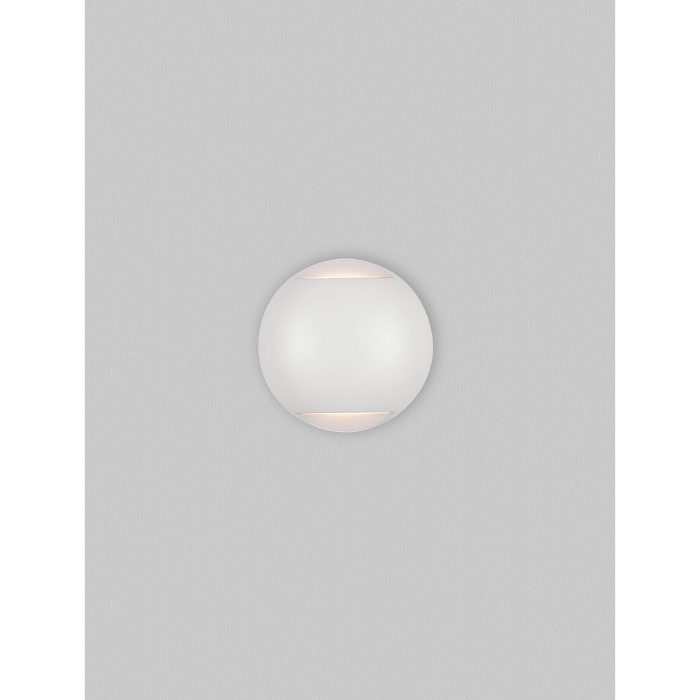 Wandlamp Passo dubbel wit Lyora 5212017478665