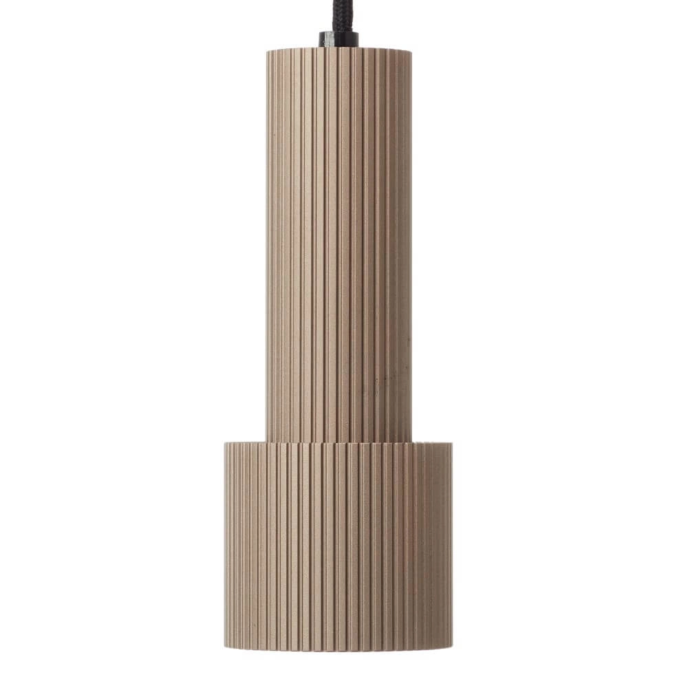 Hanglamp rond Cadiz 4-lichts zwart met brons Brilliant 4004353446955